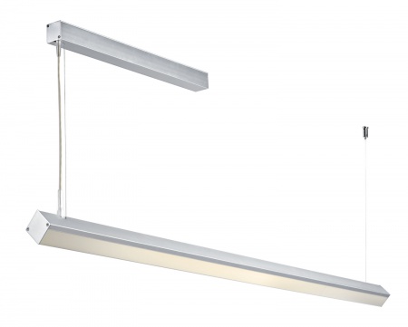 Asy led - suspension, 1485mm, gris, led intég. 27w 4000k 3100lm