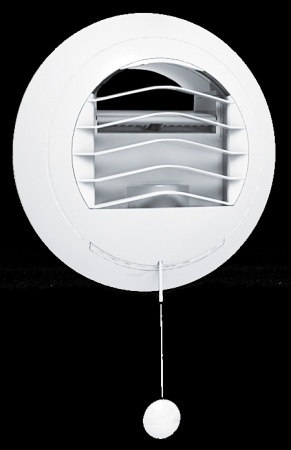 Bouche auto reglable manchette a joint bi debit 45/135 m3h d116 mm