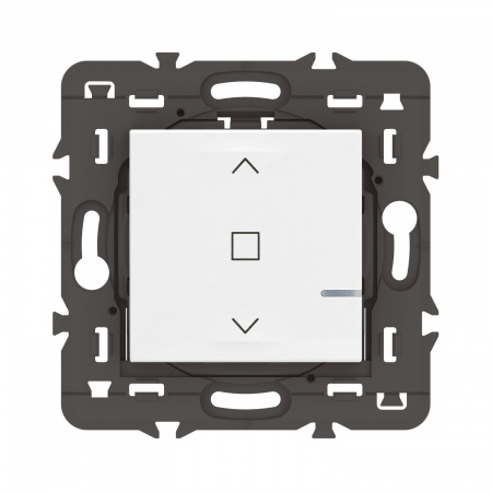 Commande sans fils pour volet roulant mosaic with netatmo sans plaque blanc