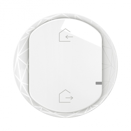 Enjoliveur commande Départ/Arrivée sans fils Céliane with Netatmo - Blanc