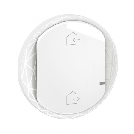 Enjoliveur commande Départ/Arrivée sans fils Céliane with Netatmo - Blanc