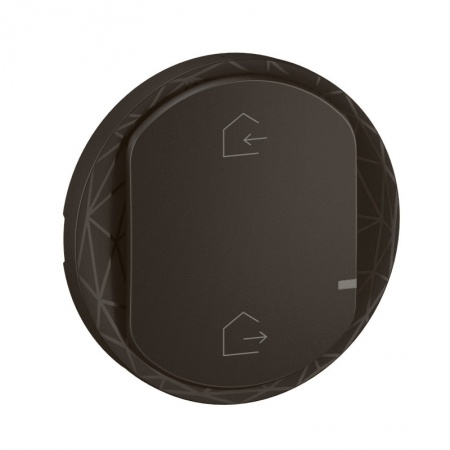 Enjoliveur commande Départ/Arrivée sans fils Céliane with Netatmo - Noir