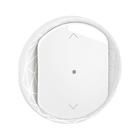 Enjoliveur interrupteur/commande volet roulants Céliane with Netatmo - Blanc