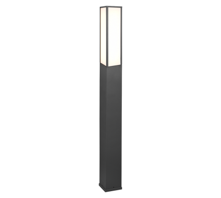 lampadaire Fuerte en aluminium moulé 18W LED/ 3000K/ 1800Lm