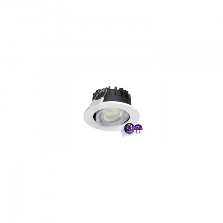 Ledinaire Spot All in RS071B MultiCCT 827-830-840 60D DIM 6W 550lm IP65 Blanc