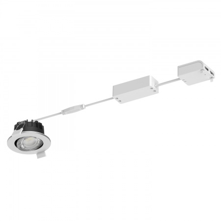 Ledinaire Spot All in RS071B MultiCCT 827-830-840 60D DIM 6W 550lm IP65 Blanc