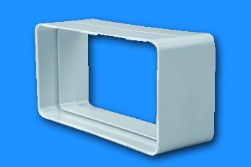 Manchon pvc rigide section rectangulaire 55x220