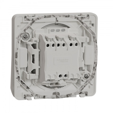 Mureva styl - permutateur - composable - ip55 - ik08 - connexion auto - blanc