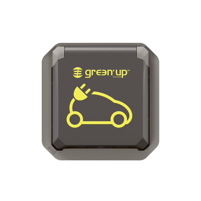 Pack prêt-à-poser prise de recharge voiture électrique Green Up