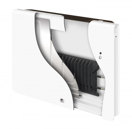 Radiateur Chaleur douce Equateur 4 vertical Blanc mat 1500W