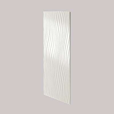 Radiateur connecté Irisium vertical 1500W blanc carat