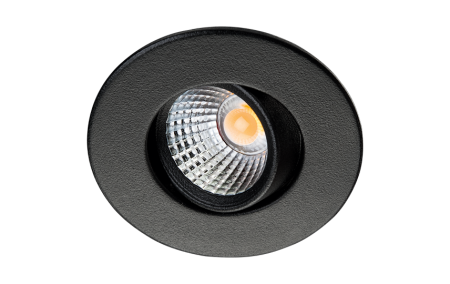 Spot LED encastré Nano Tilt noir 240 lumens 3000K - SG LIGHTING