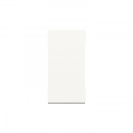 Unica - bouton-poussoir no - 10a - connex rapid - 1 mod - blanc anti - méca seul