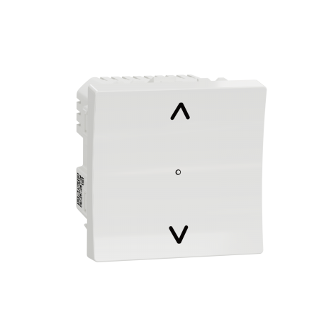 Wiser unica - interrupteur volet-roulant - 4a - zigbee - blanc - méca seul