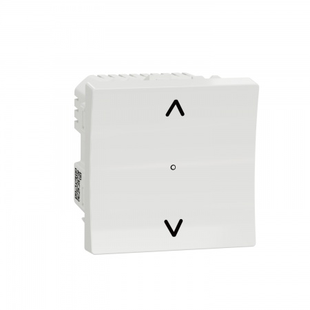 Wiser unica - interrupteur volet-roulant - 4a - zigbee - blanc - méca seul